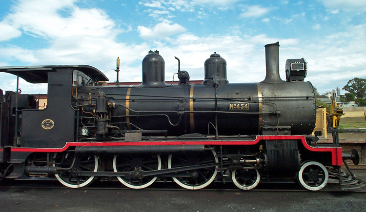 Preserved Steam Locomotives Down Under - PB15 454